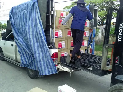 ผลงานรถรับจ้างขนของ ณัฐพล โลจิสติกส์ ภาพที่ 4